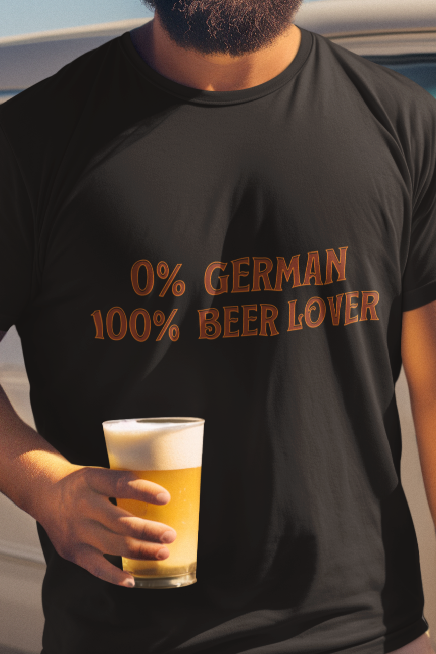 0 german 100 beer lover T-shirt