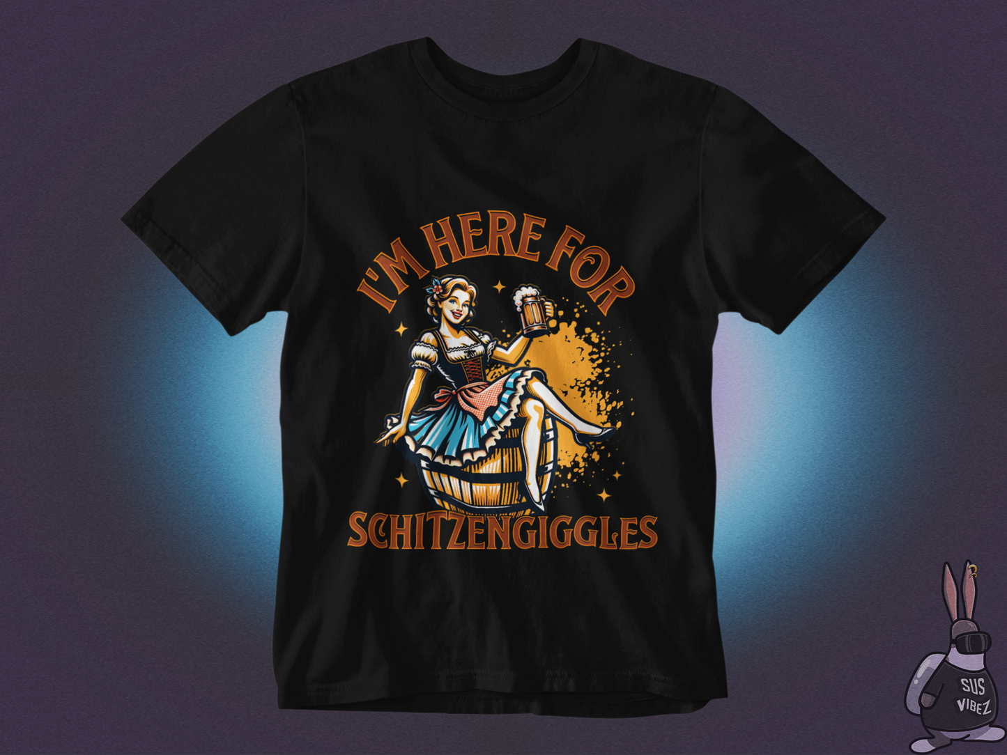 I'm here for schitzengiggles T-shirt