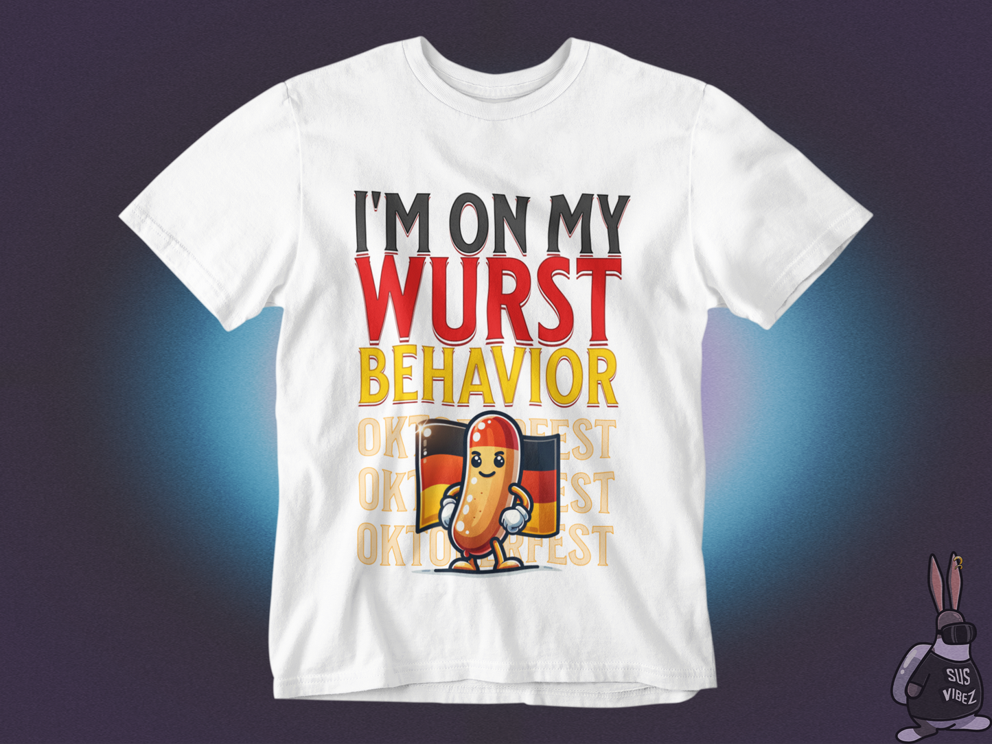 On my wurst behavior T-shirt