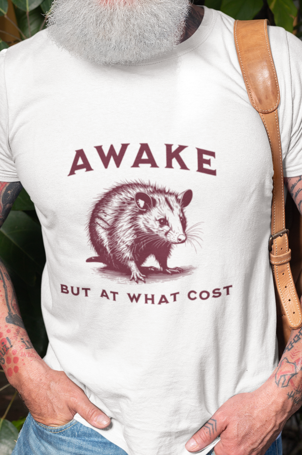 Awake but at what cost T-shirt