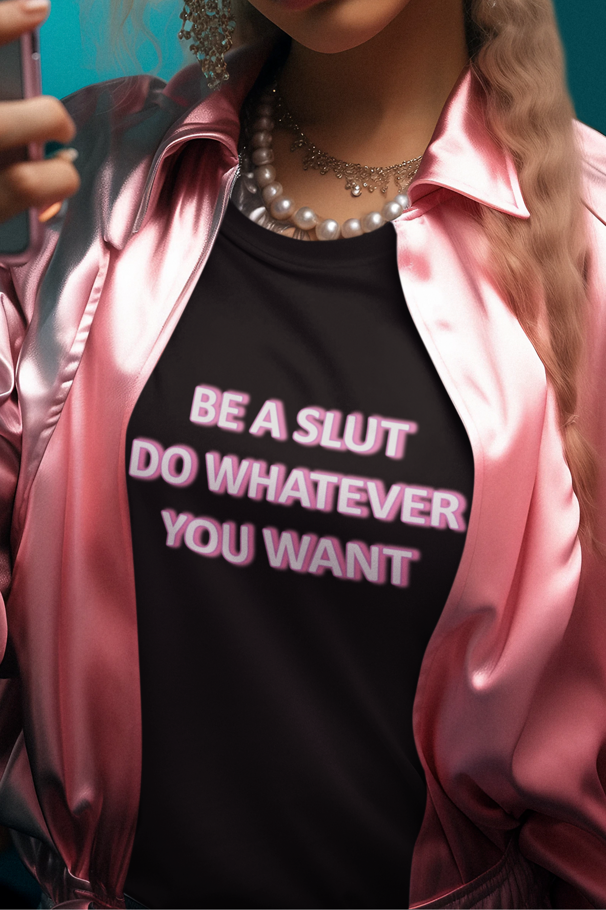 Be a slut do whatever you want T-shirt
