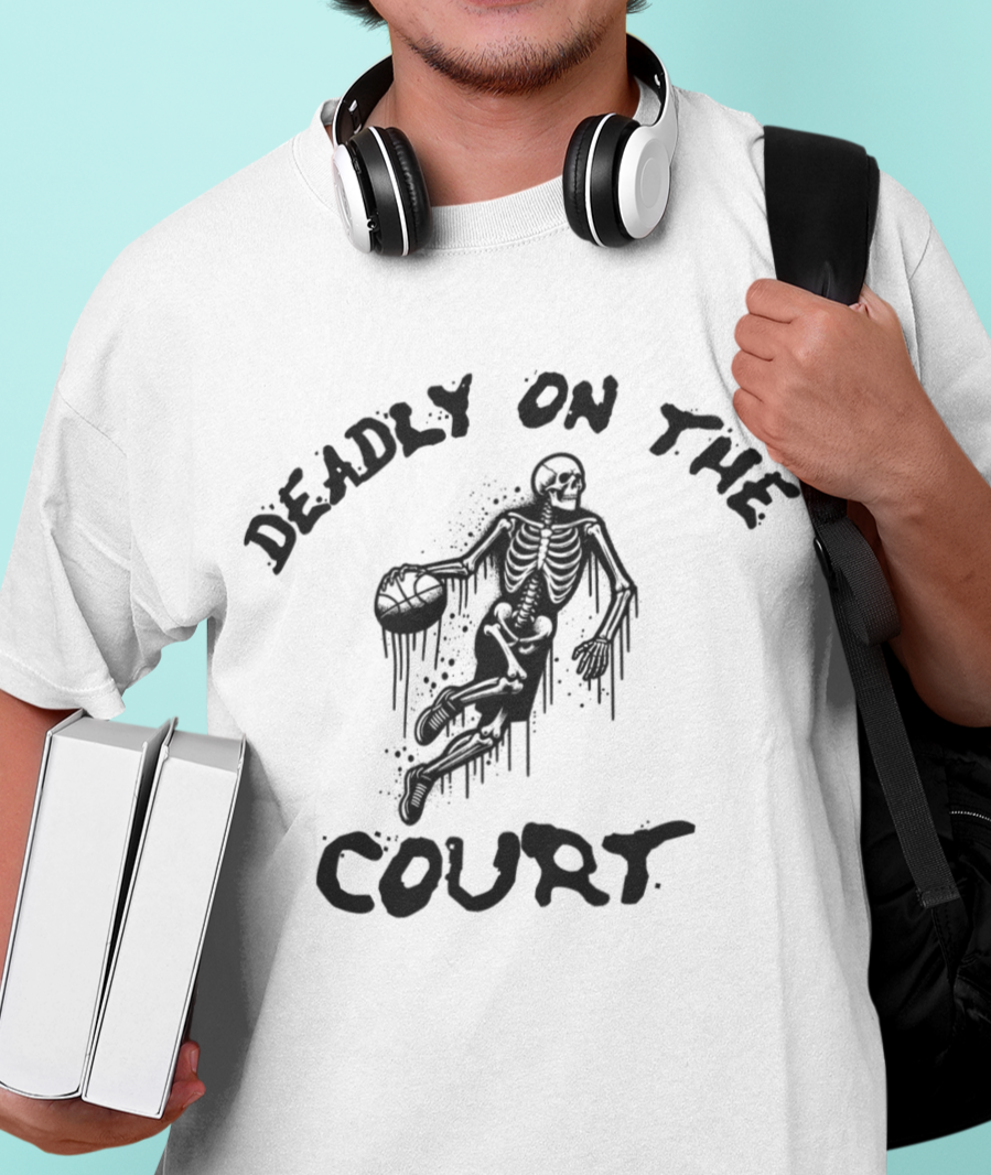 Deadly on the court T-shirt