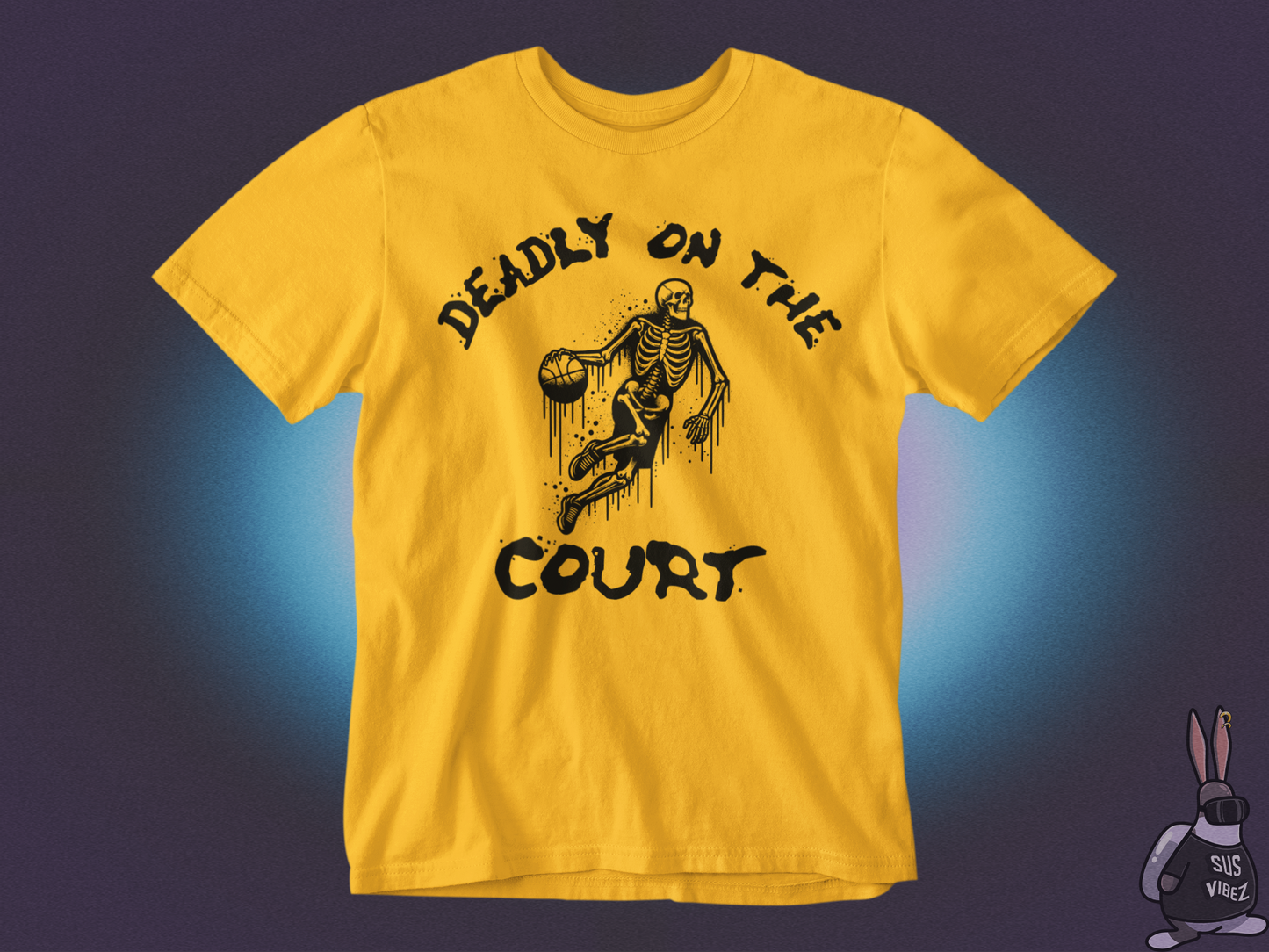 Deadly on the court T-shirt