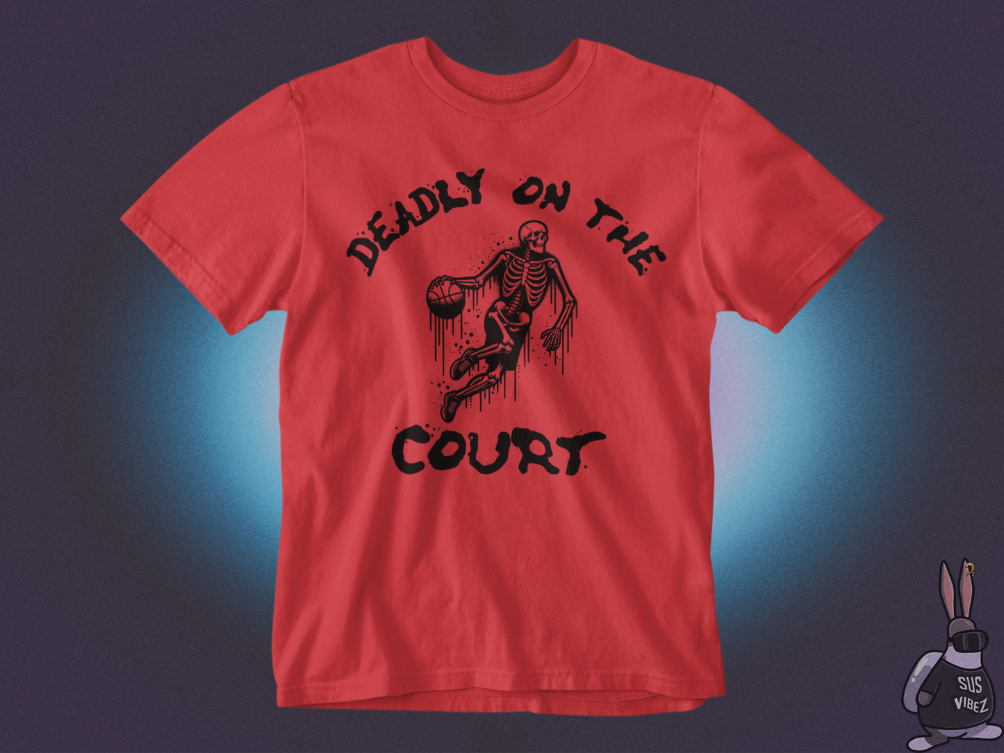 Deadly on the court T-shirt