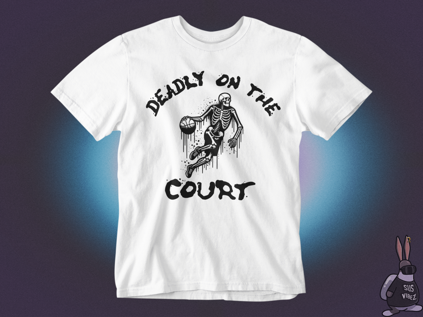 Deadly on the court T-shirt