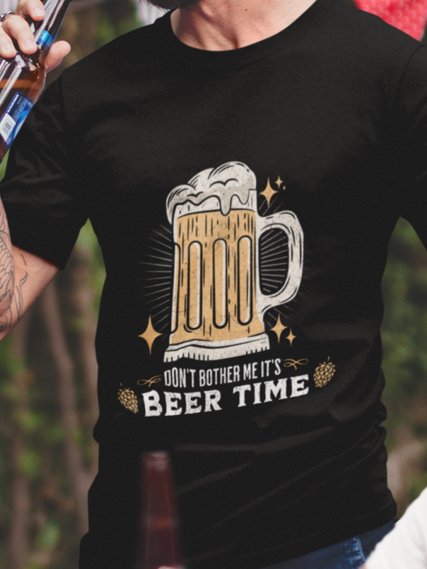 Don't bother me it's beer time T-shirt