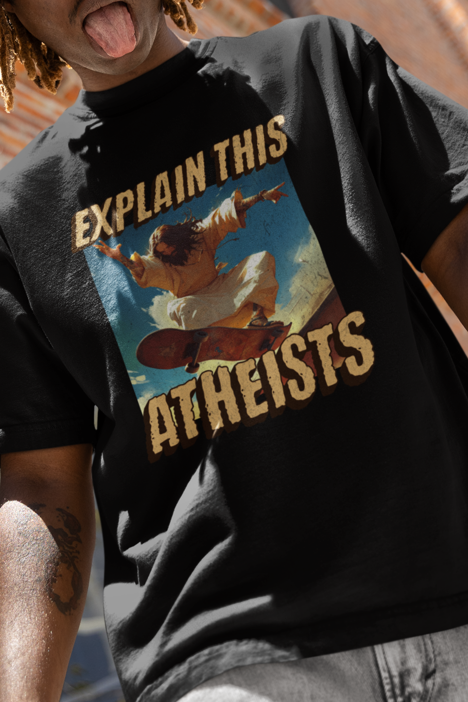Explain this atheists T-shirt