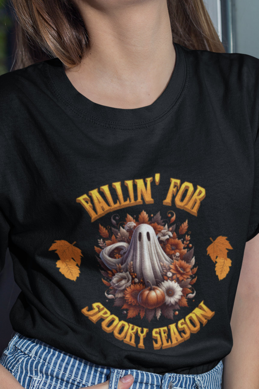 Fallin' for spooky season T-shirt