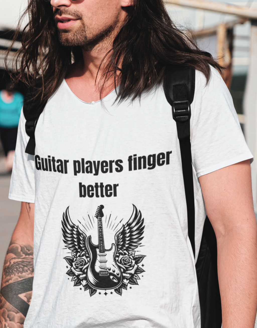 Guitar players finger better T-shirt