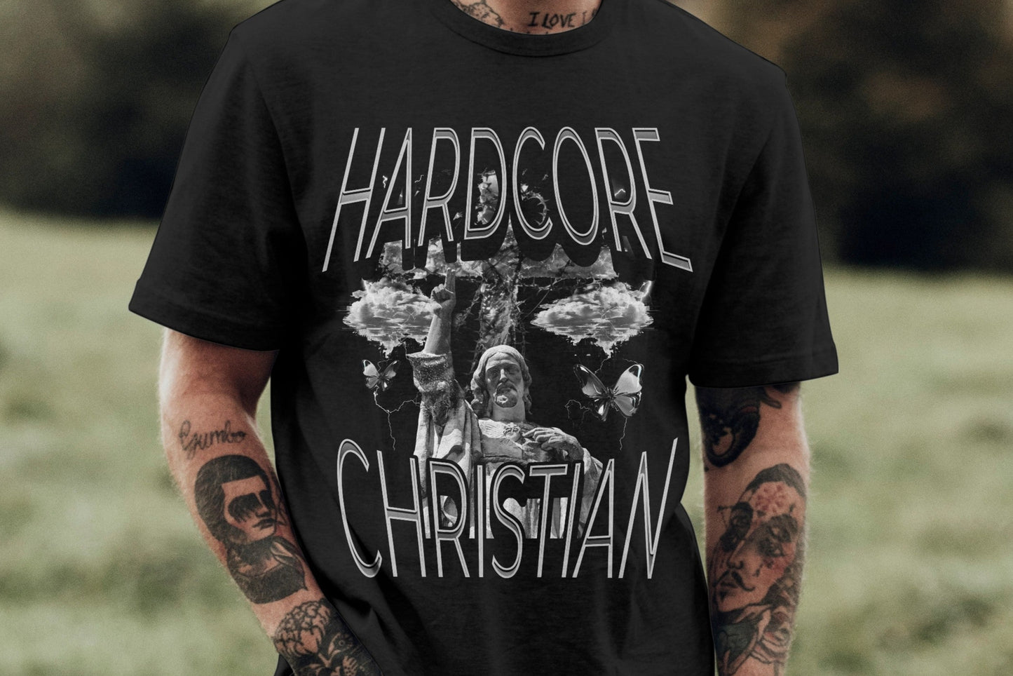 Hardcore christian T-shirt