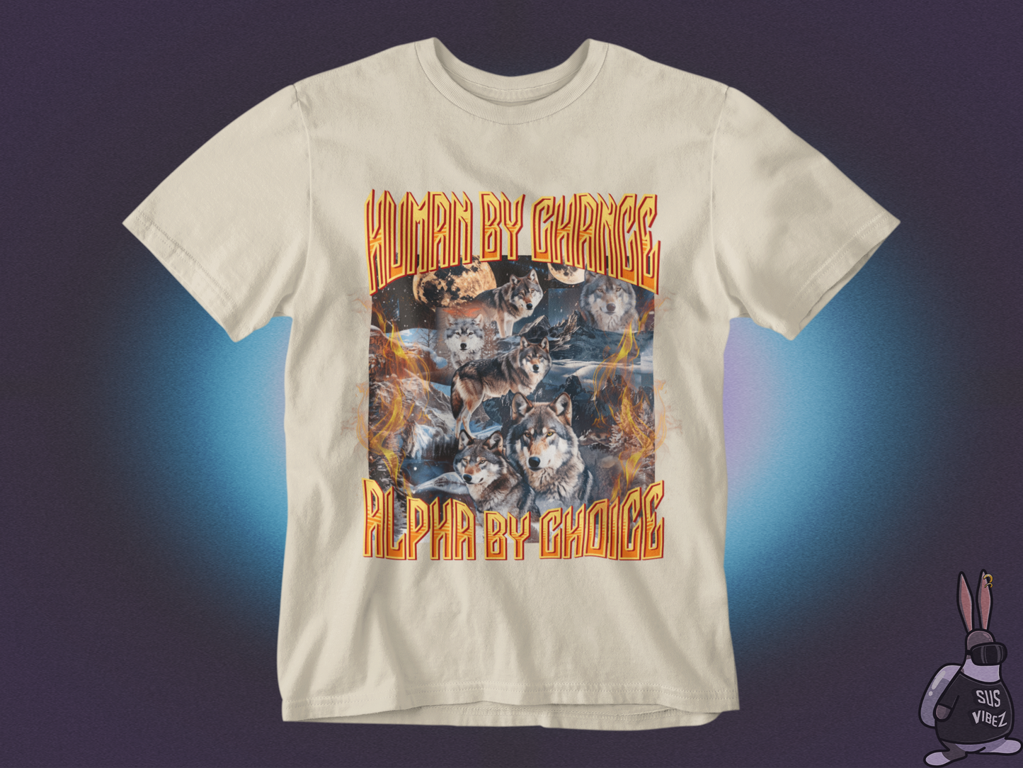 Human by chance Alpha by choice T-shirt