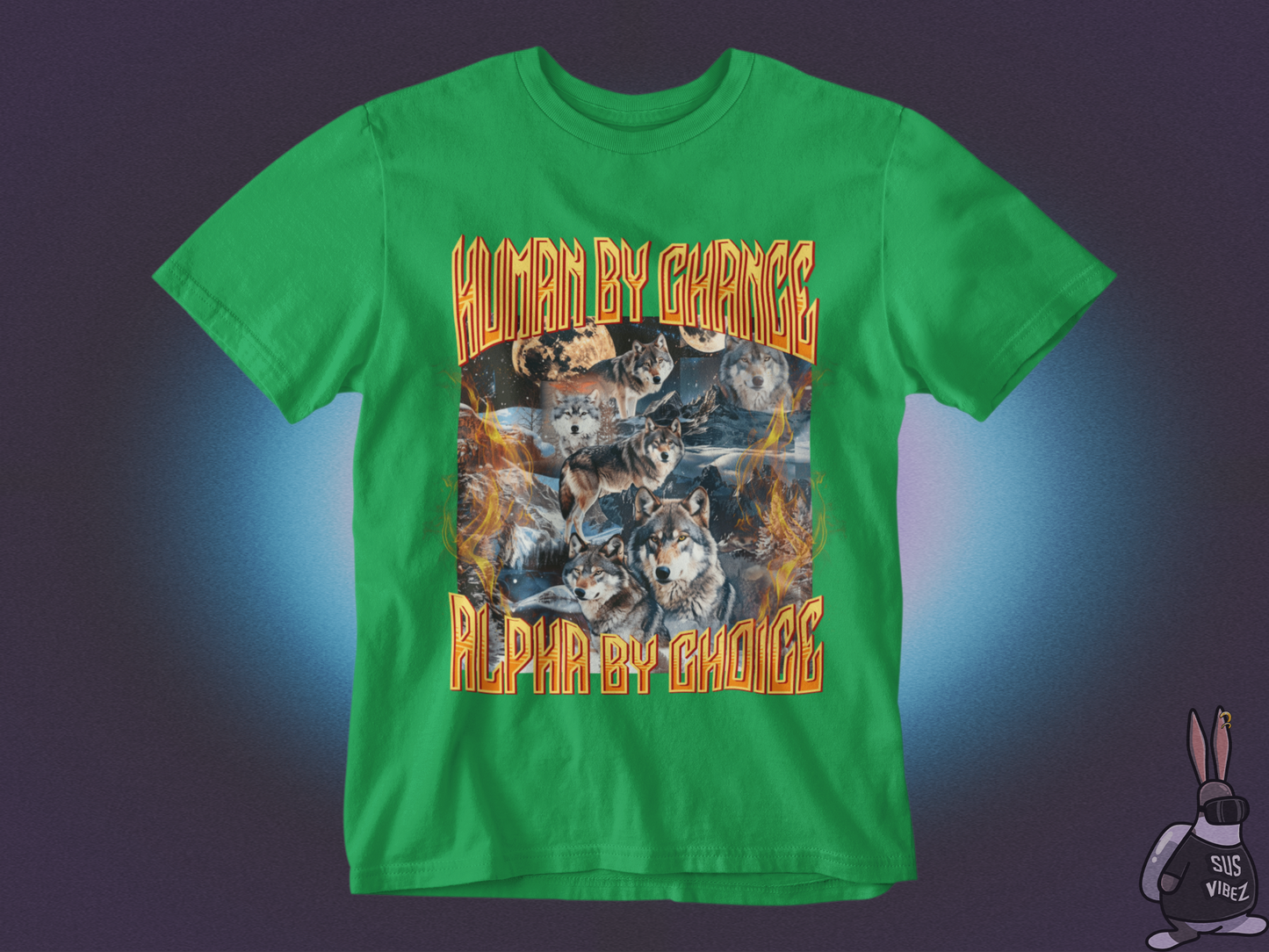 Human by chance Alpha by choice T-shirt