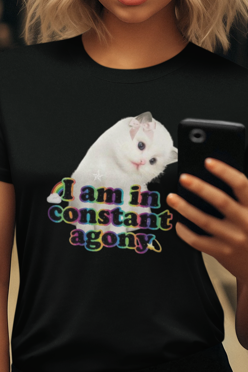 I'm in constant agony T-shirt