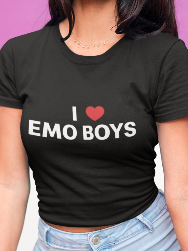 I love emo boys T-shirt