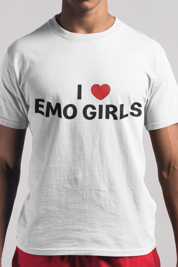 I love emo girls T-shirt