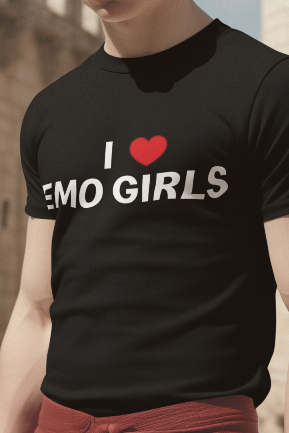 I love emo girls T-shirt