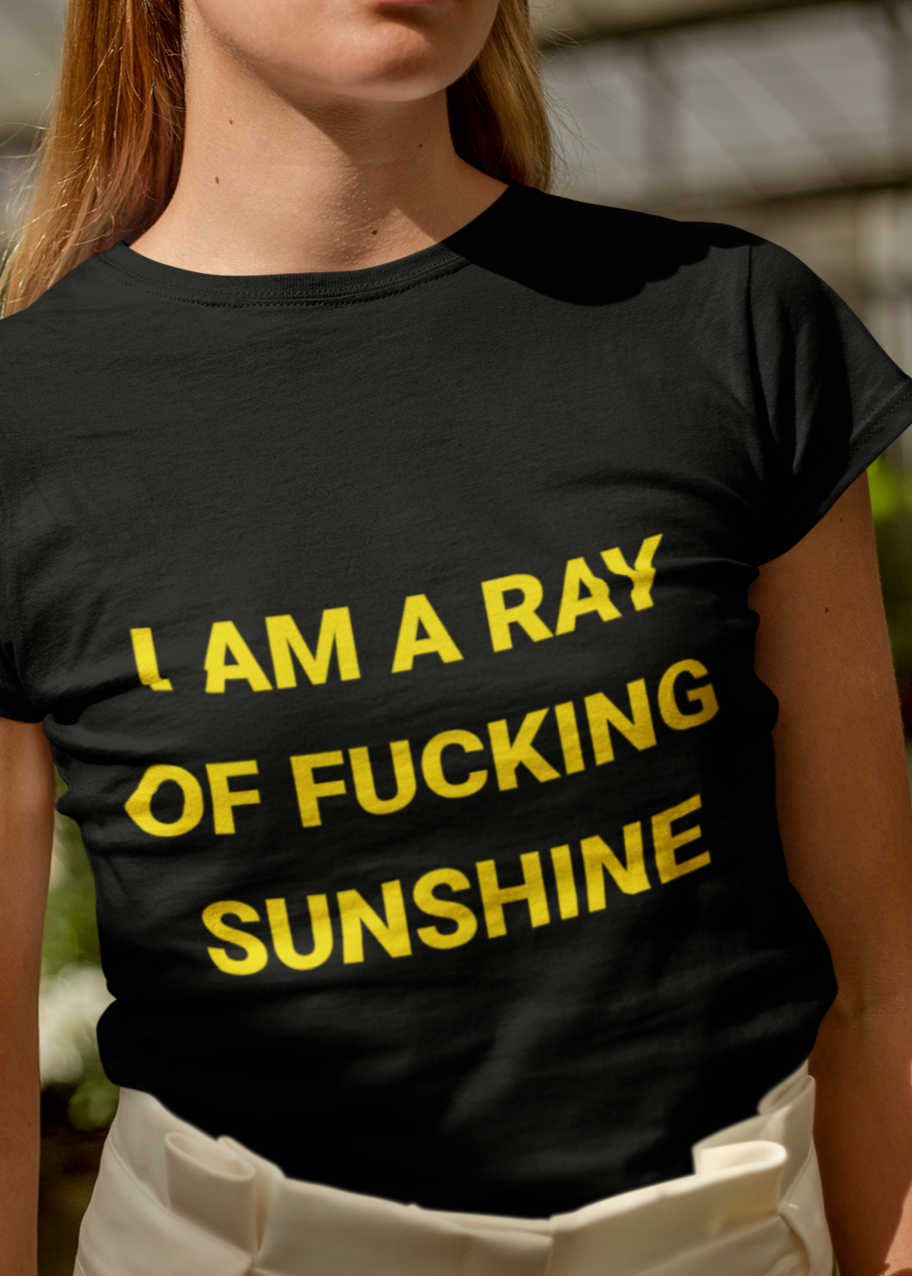 I'm a ray of a fucking sunshine T-shirt