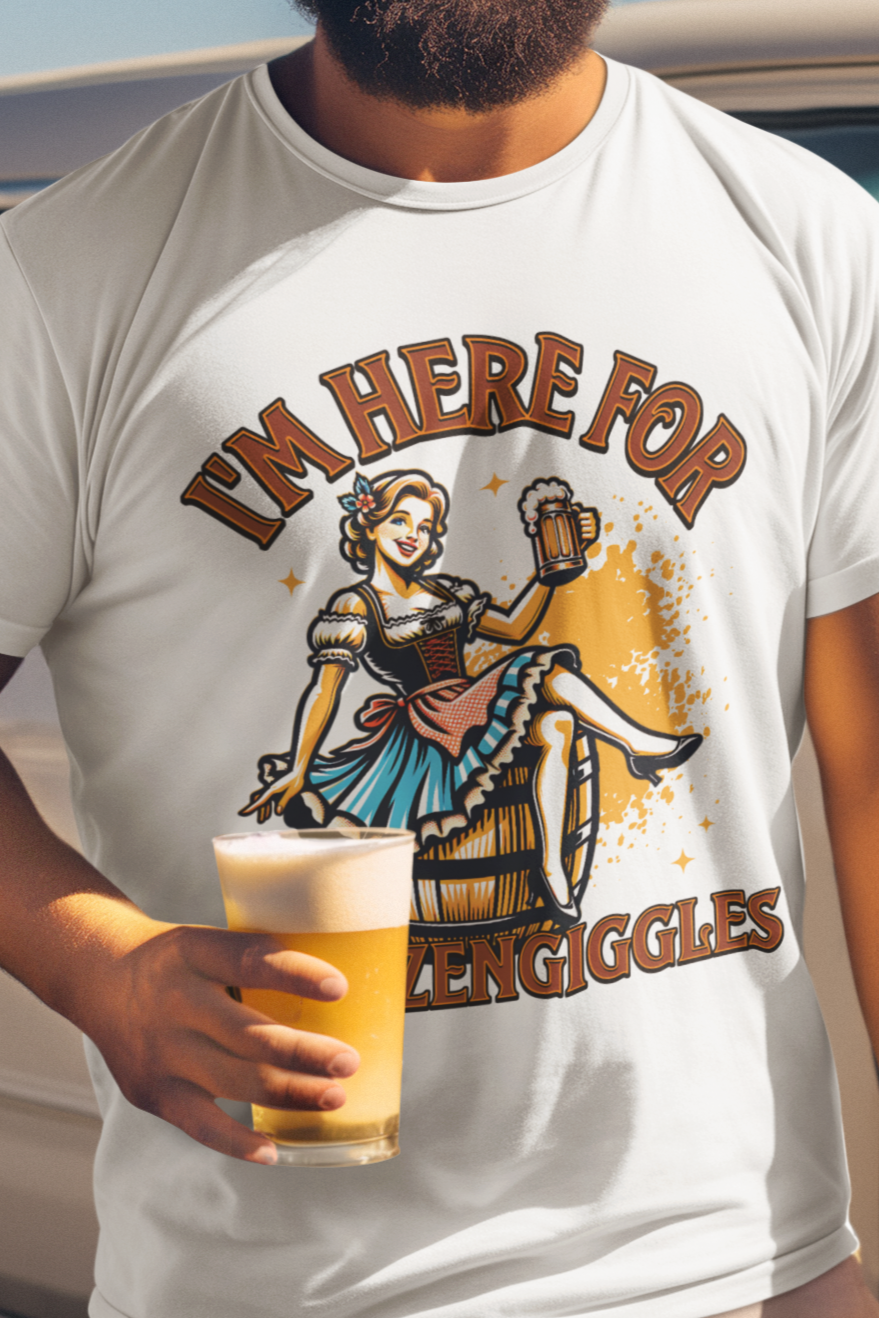 I'm here for schitzengiggles T-shirt