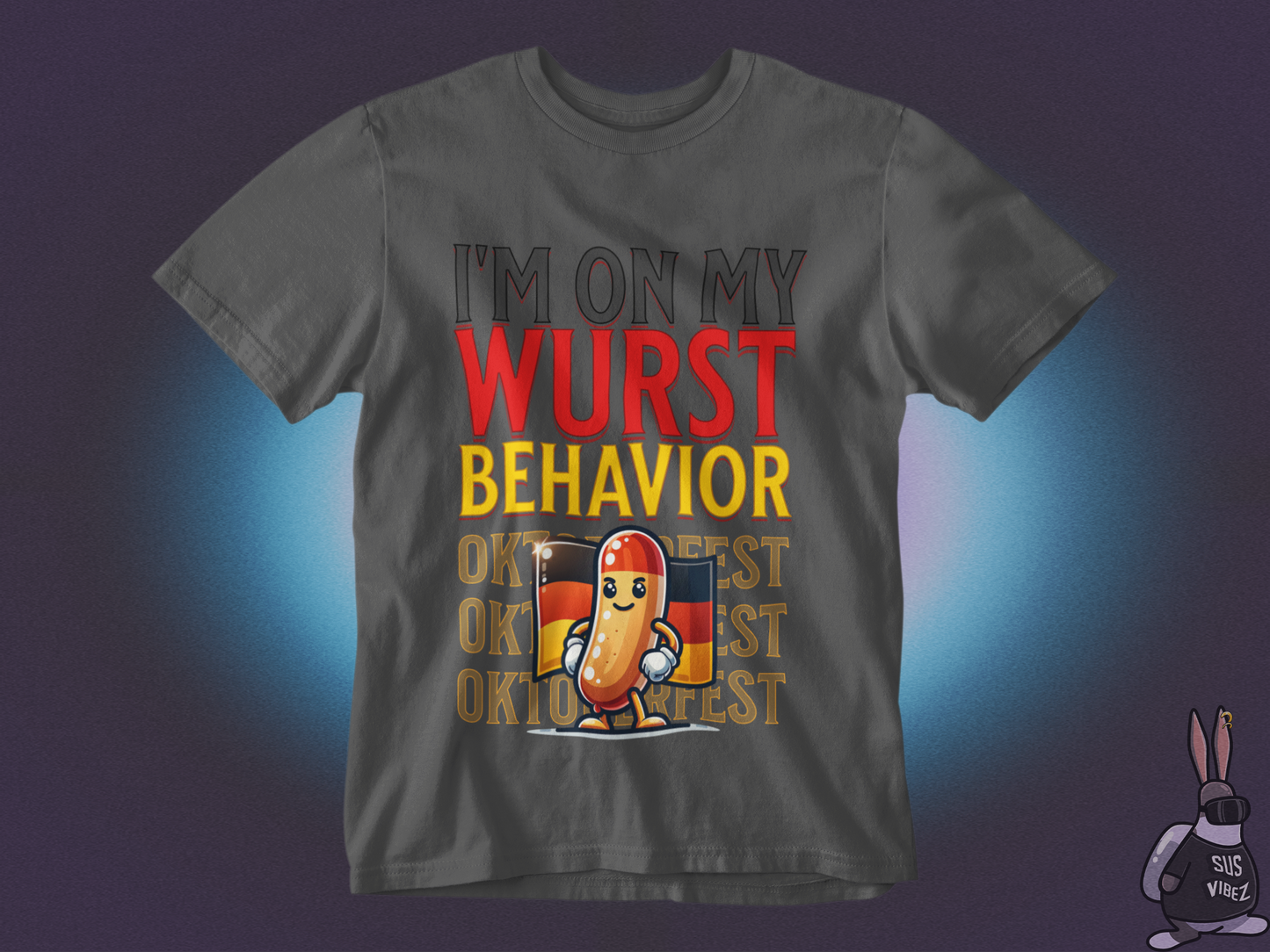 On my wurst behavior T-shirt