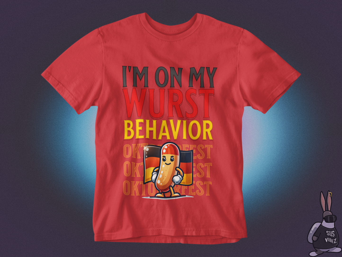 On my wurst behavior T-shirt