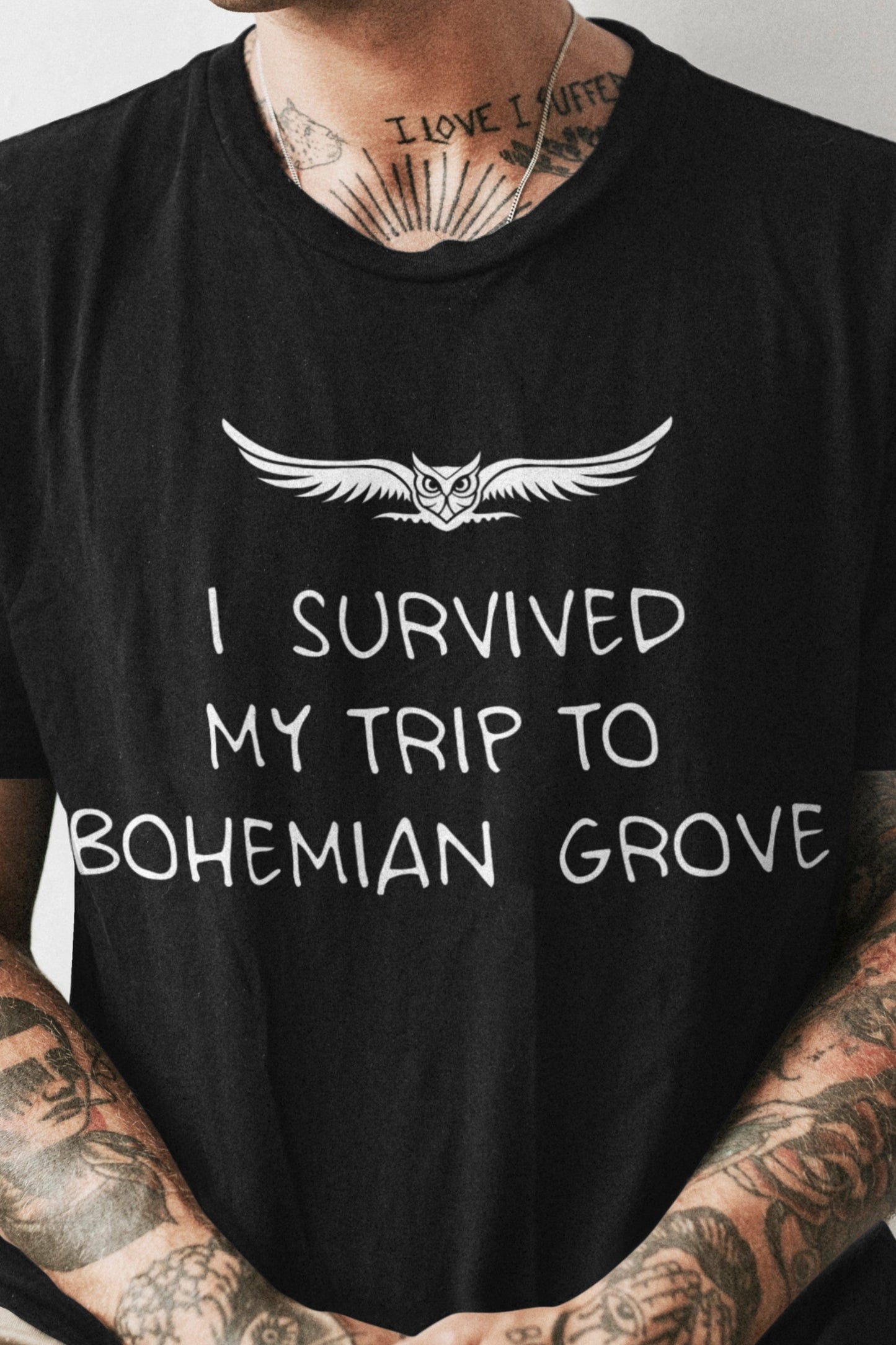 I survived my trip to Bohemian Grove T-shirt