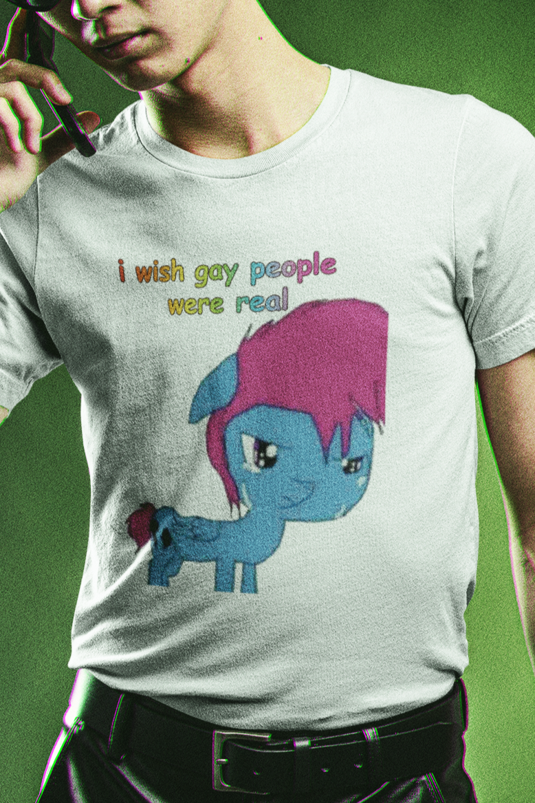 I wish gay people were real T-shirt
