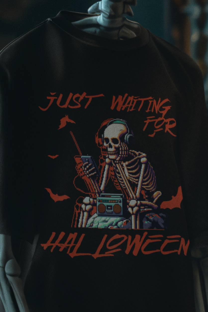Just waiting for halloween T-shirt