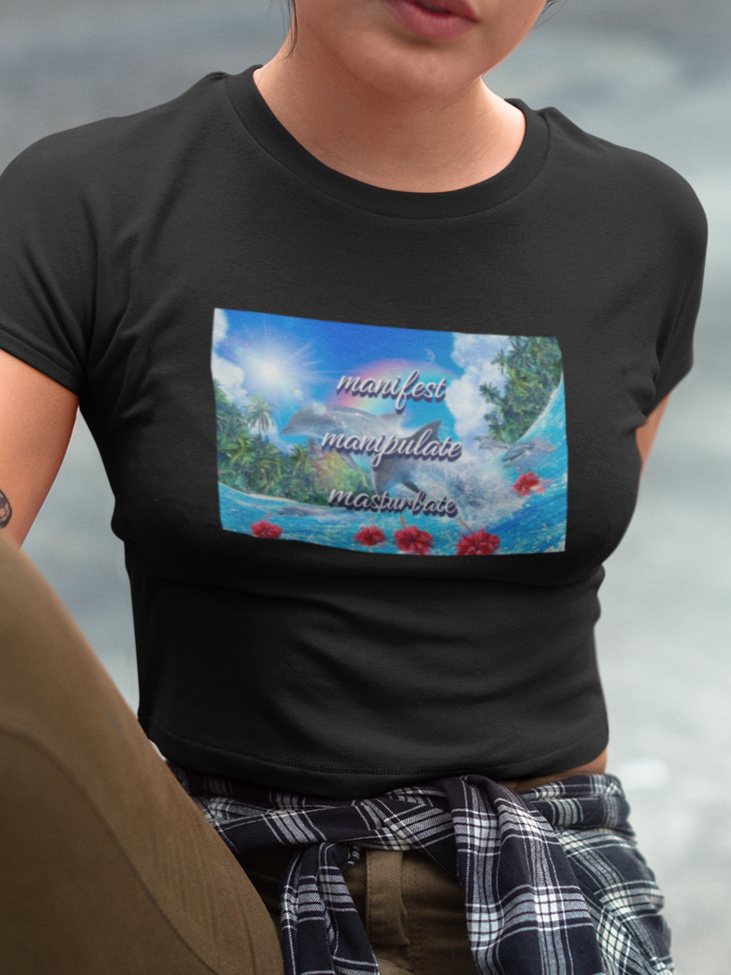 Manifest Manipulate Masturbate T-shirt