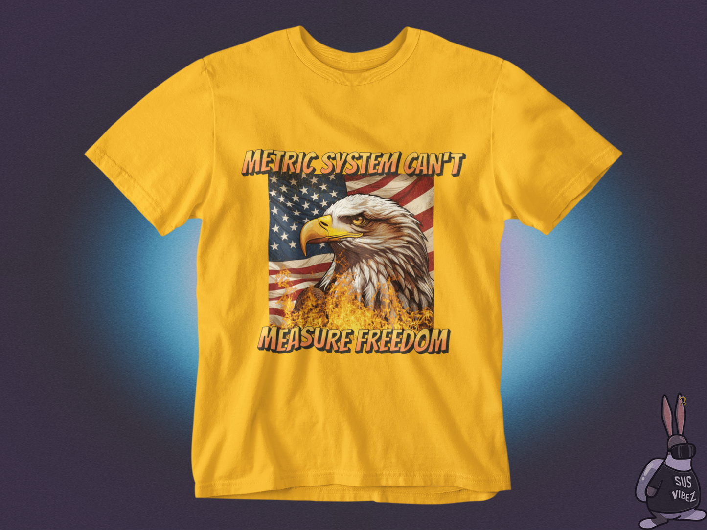 Metric system can't measure freedom T-shirt