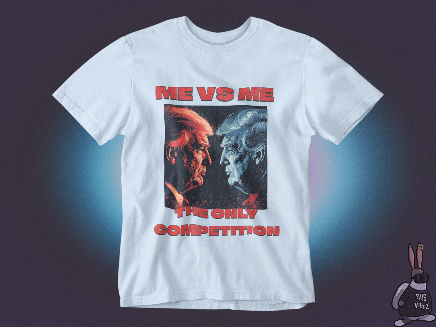 Me vs me the only competition T-shirt