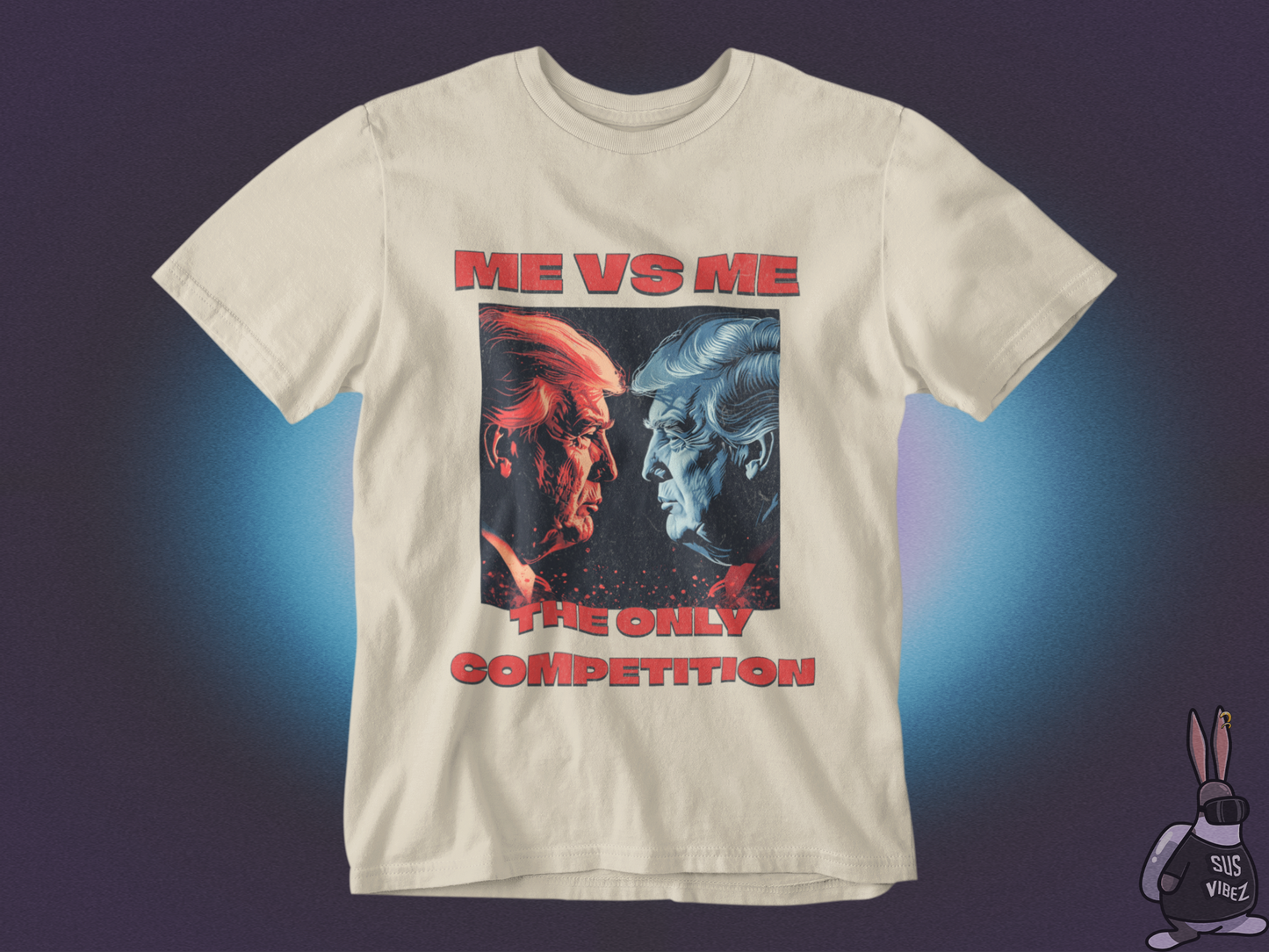 Me vs me the only competition T-shirt