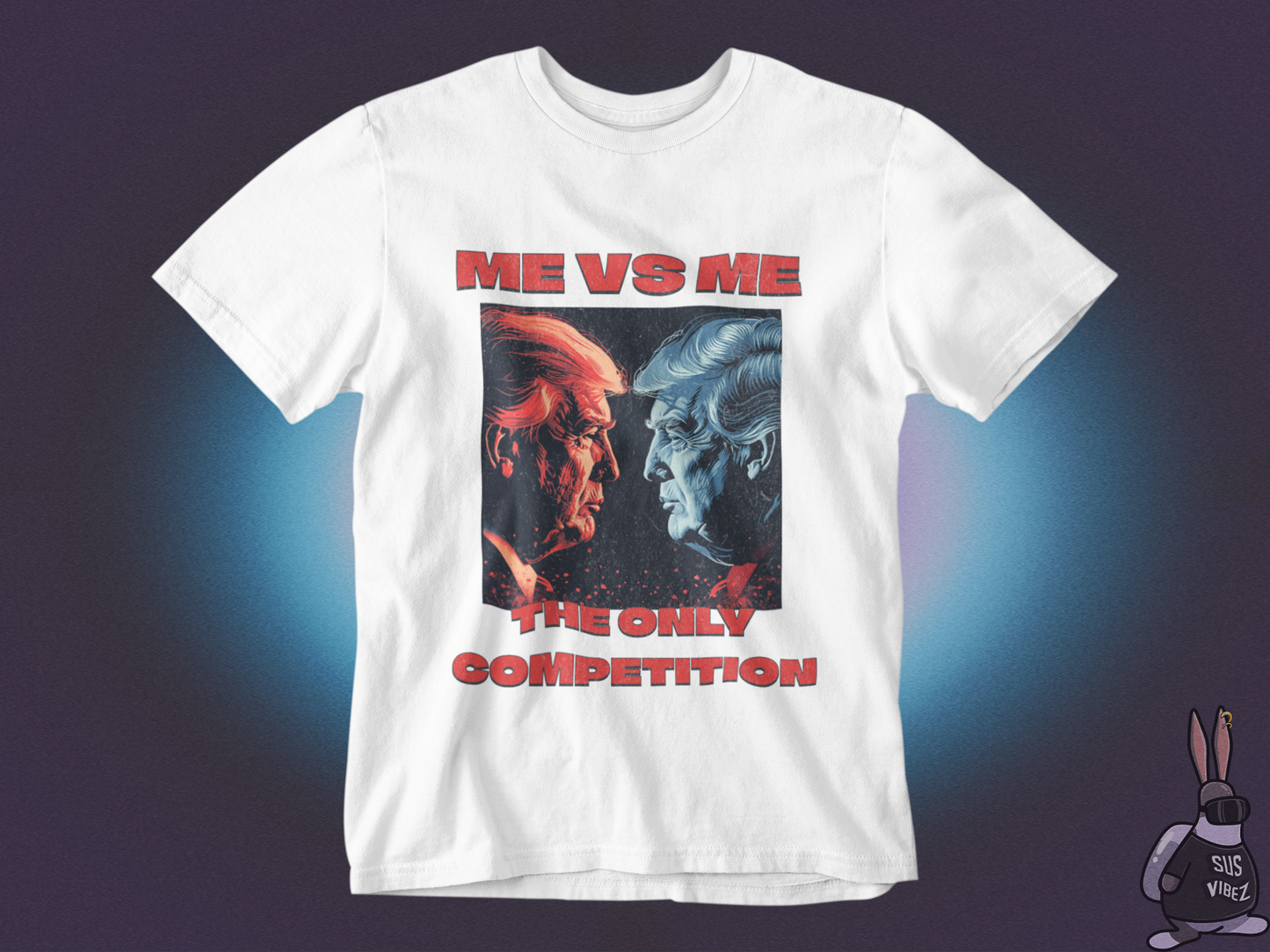 Me vs me the only competition T-shirt