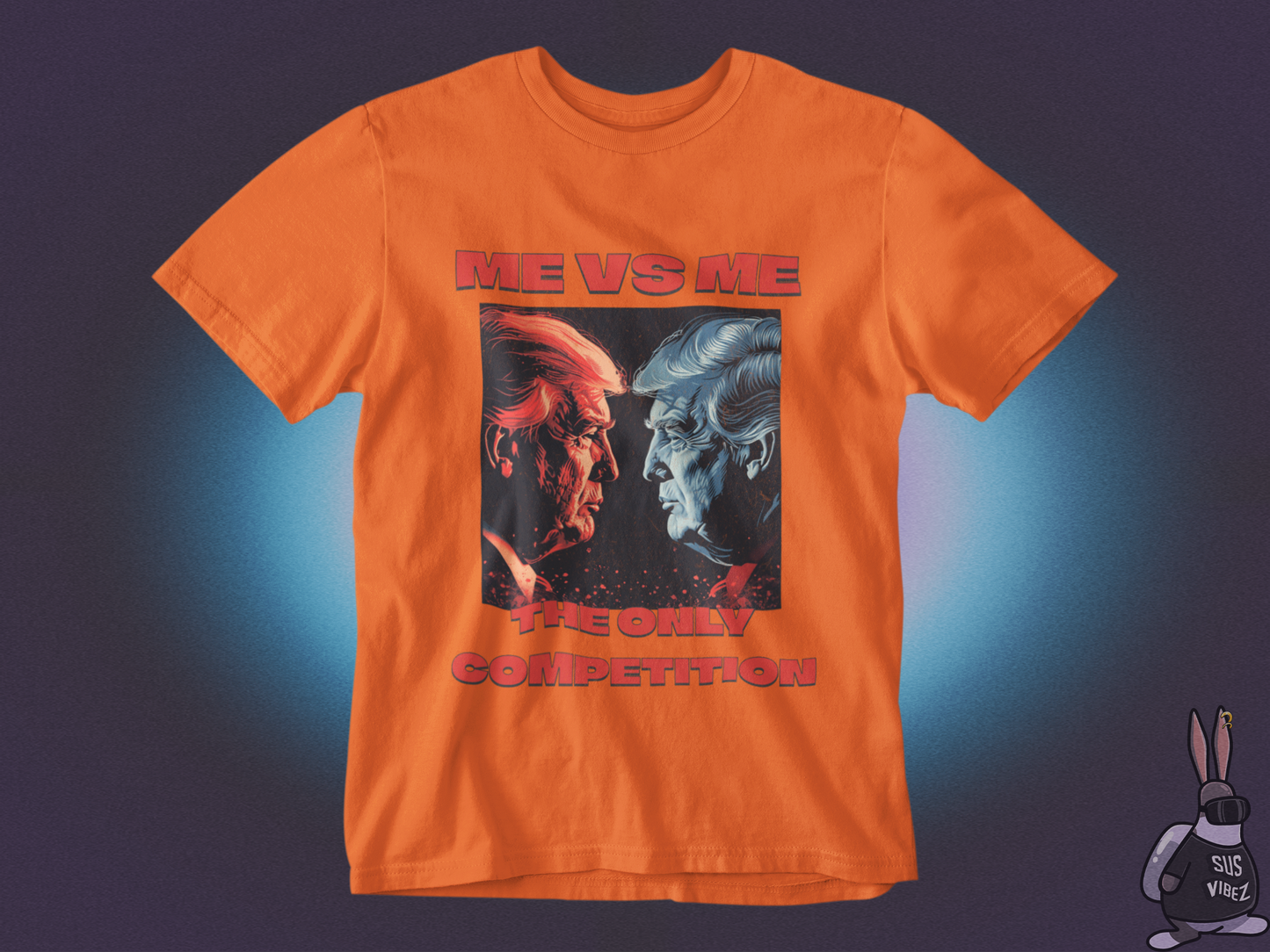 Me vs me the only competition T-shirt