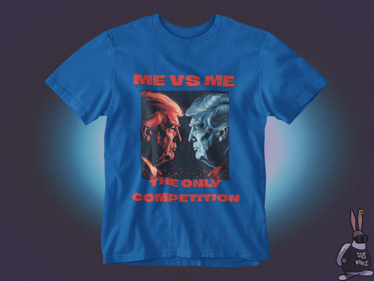 Me vs me the only competition T-shirt