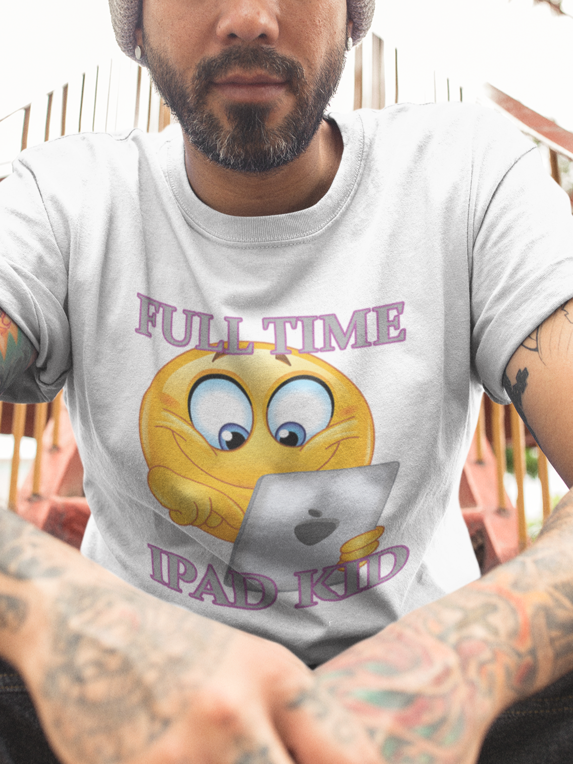 Full Time Ipad Kid T-shirt