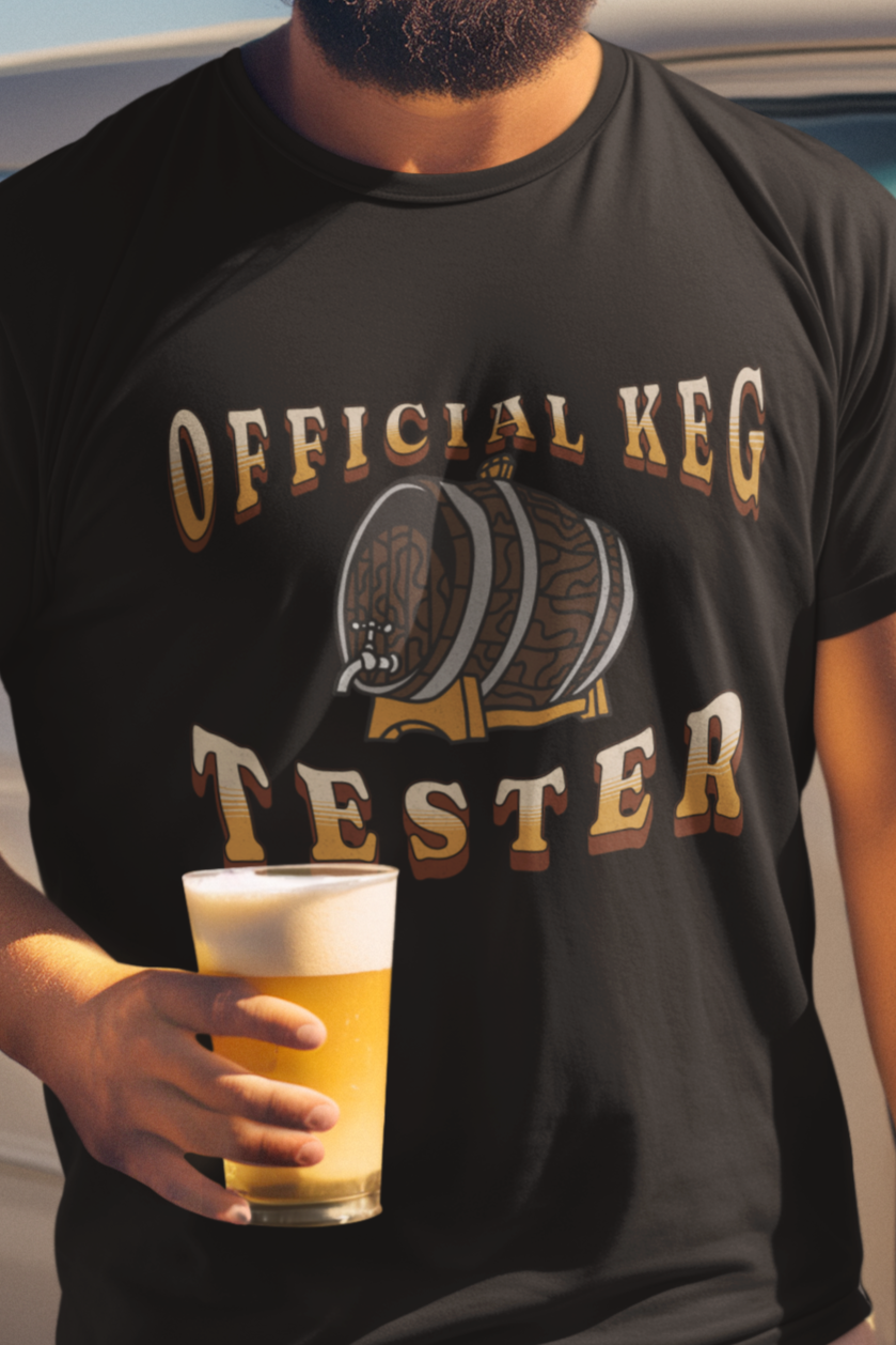 Official keg tester T-shirt