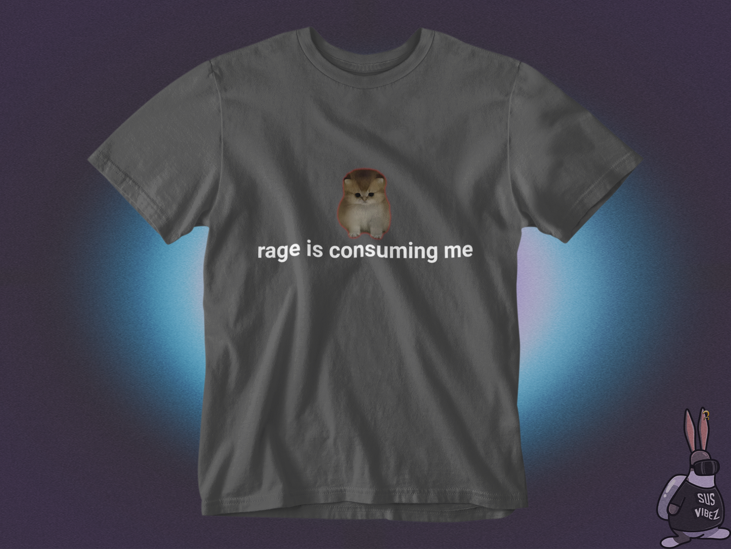 Rage is consuming me T-shirt