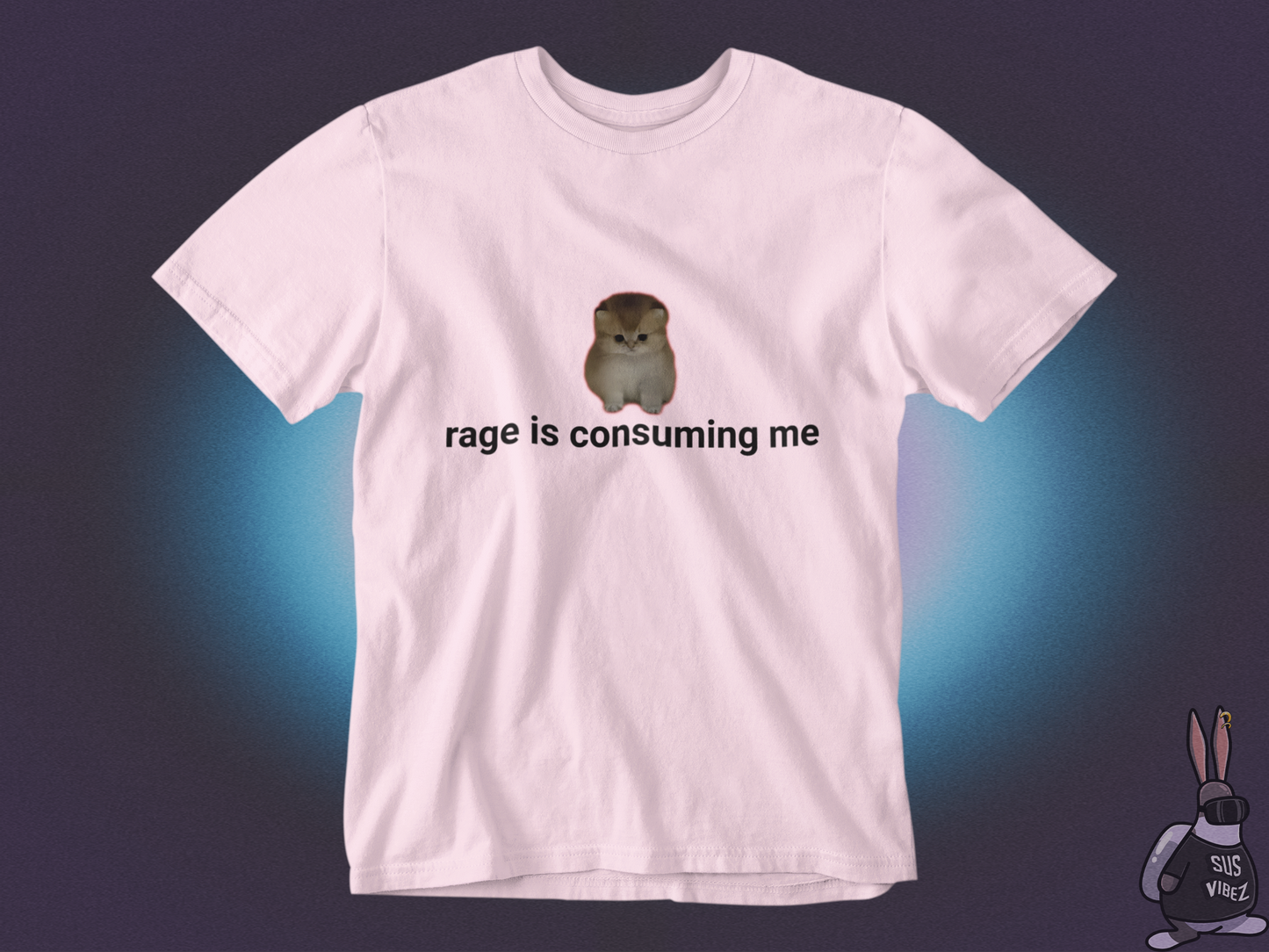 Rage is consuming me T-shirt