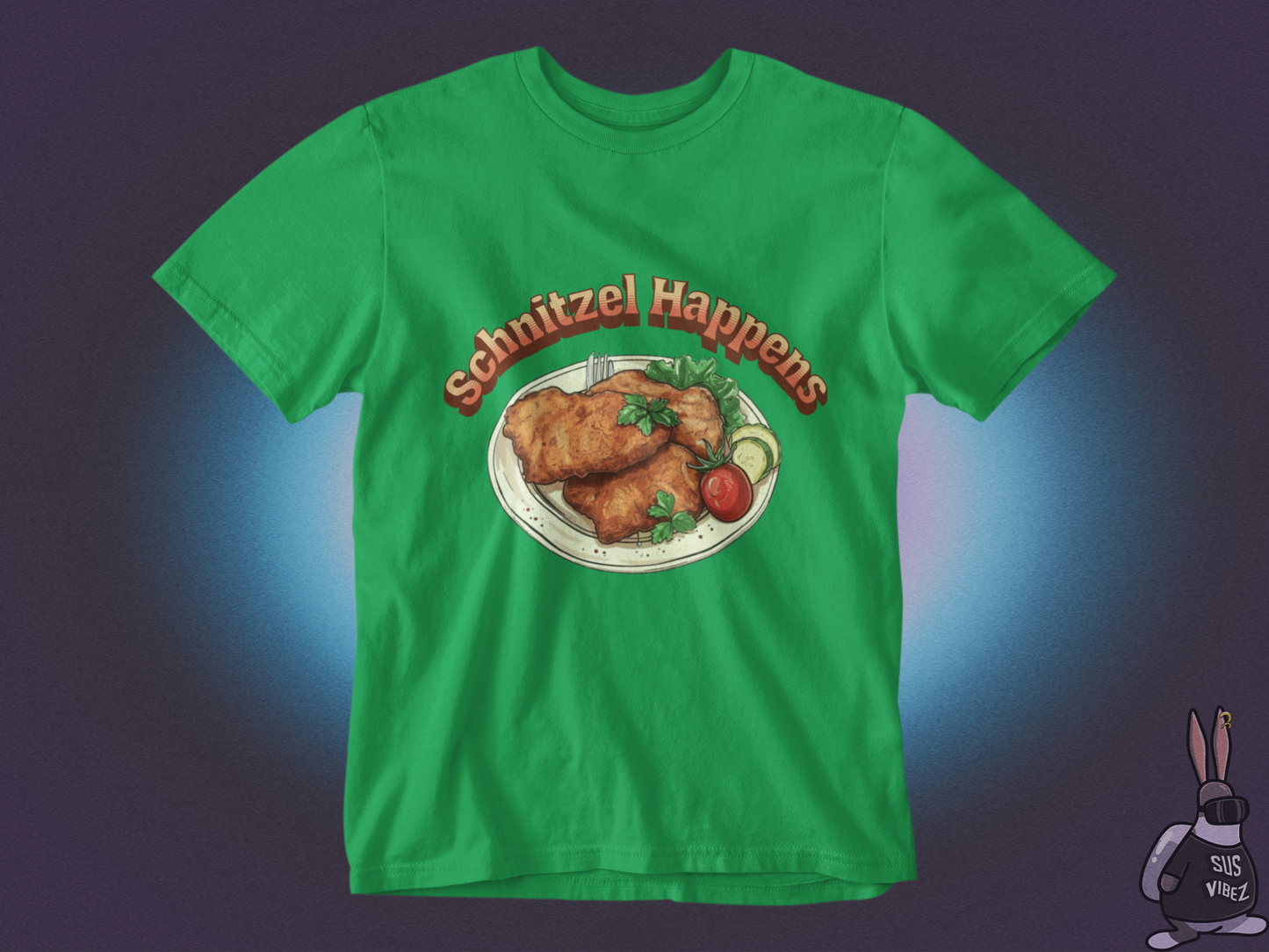 Schnitzel happens T-shirt