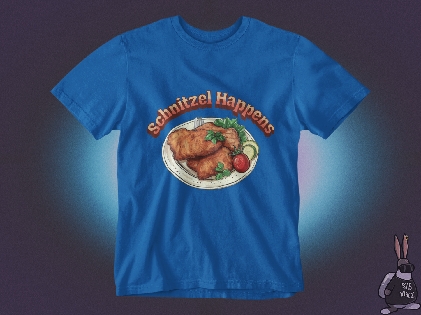 Schnitzel happens T-shirt
