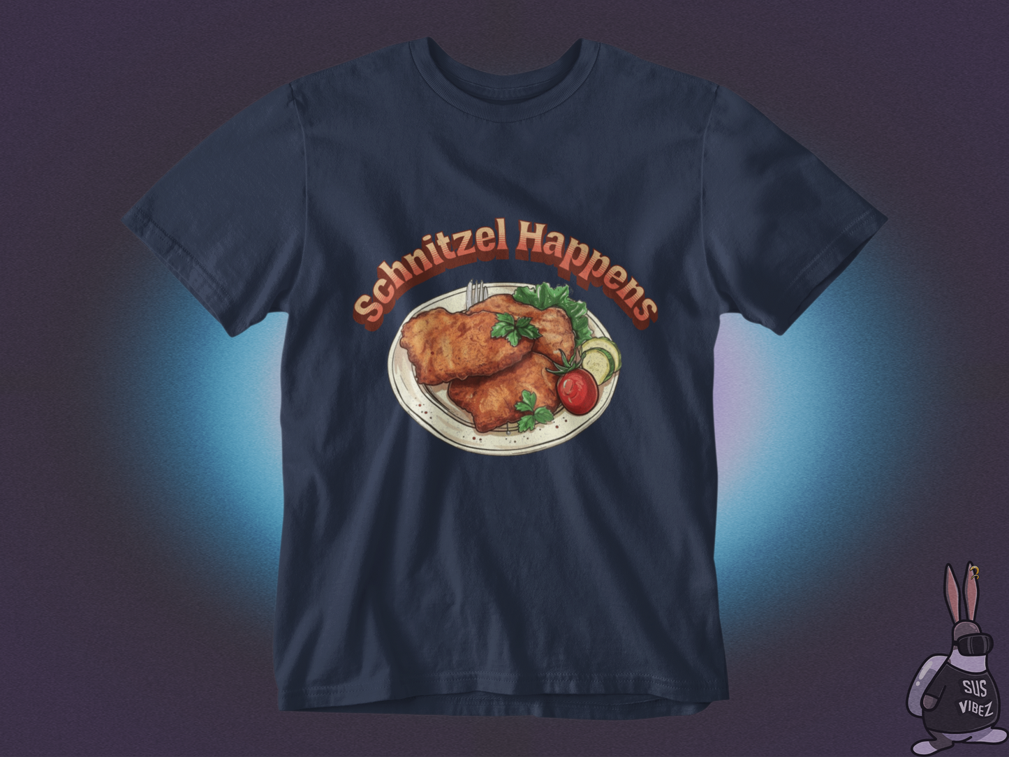 Schnitzel happens T-shirt