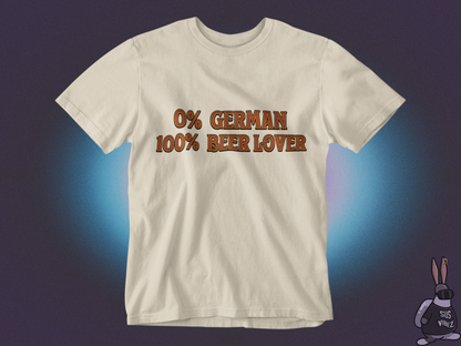 0 german 100 beer lover T-shirt