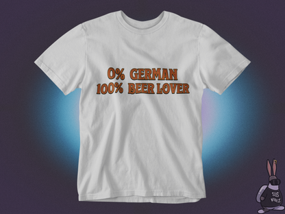 0 german 100 beer lover T-shirt