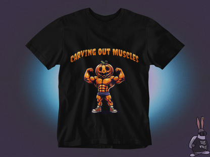 Carving out muscles T-shirt