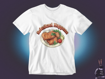 Schnitzel happens T-shirt