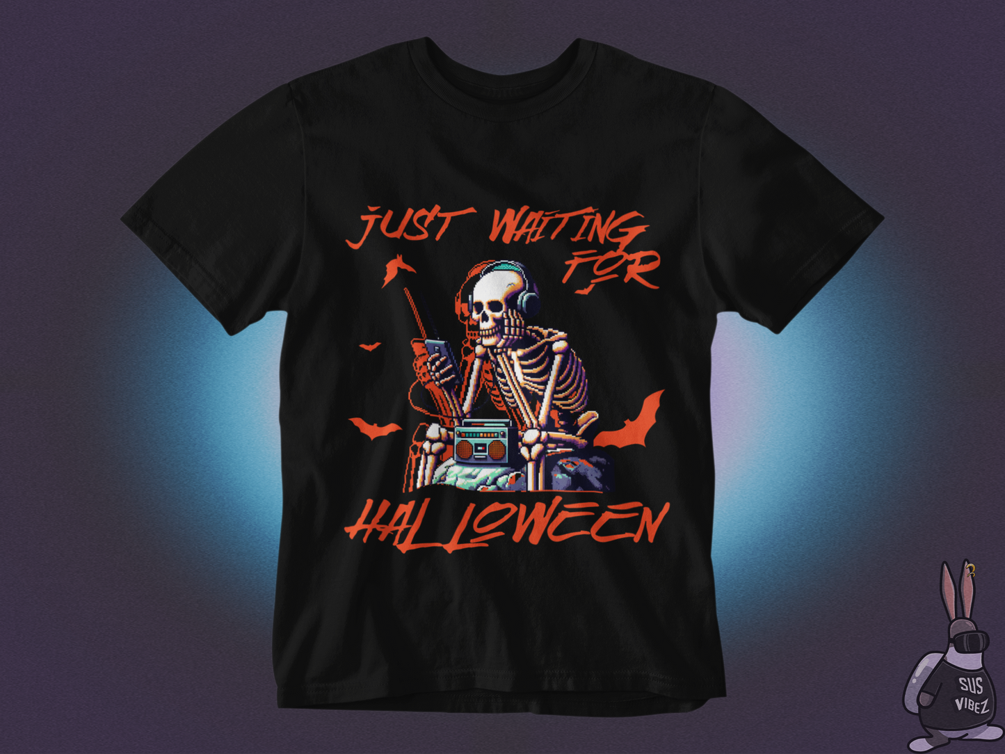 Just waiting for halloween T-shirt