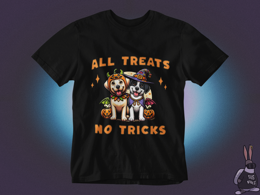 All treats no tricks T-shirt