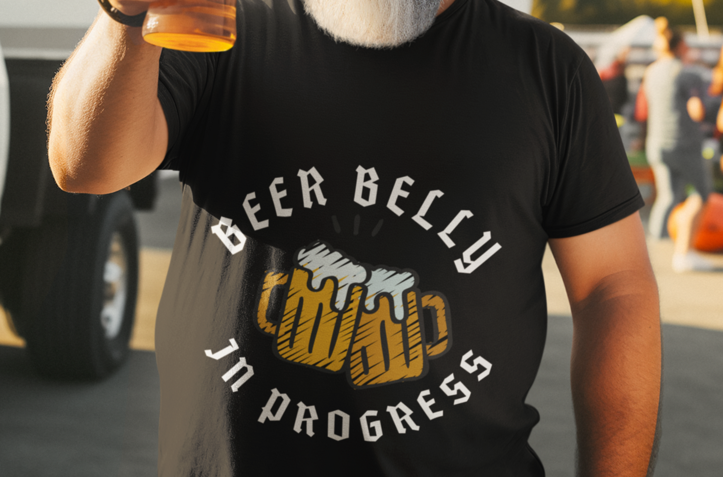 Beer belly in progress T-shirt