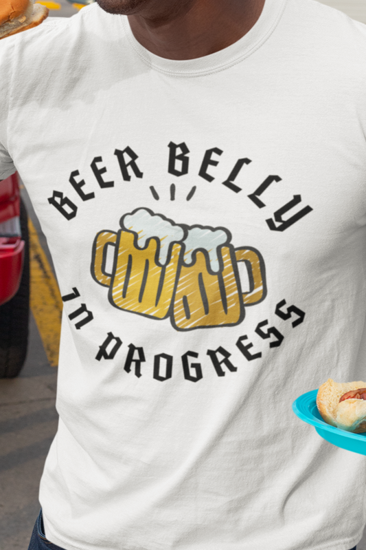 Beer belly in progress T-shirt