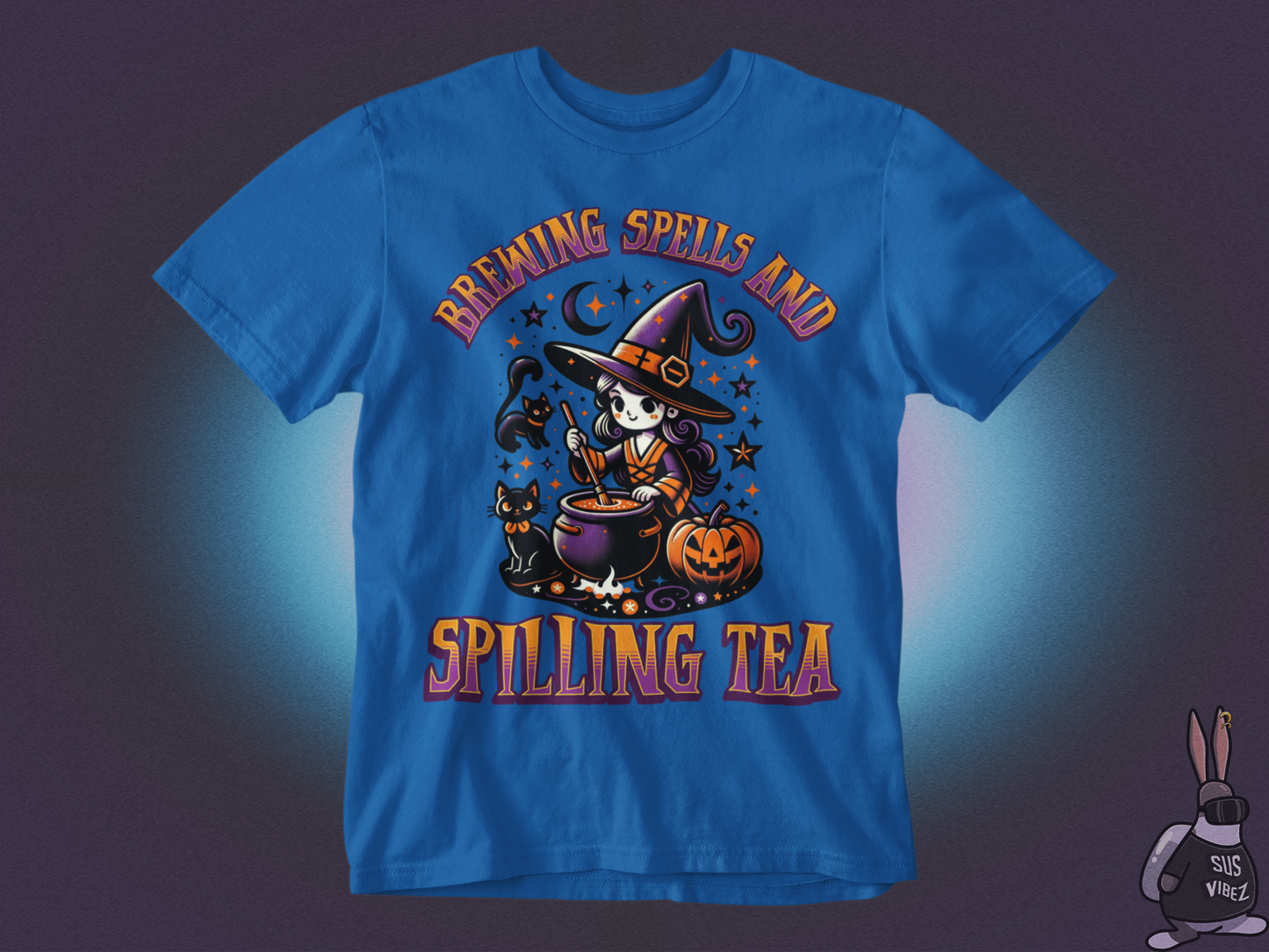 Brewing spells and spilling tea T-shirt